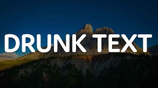 Henry Moodie - Drunk Text (Lyrics)