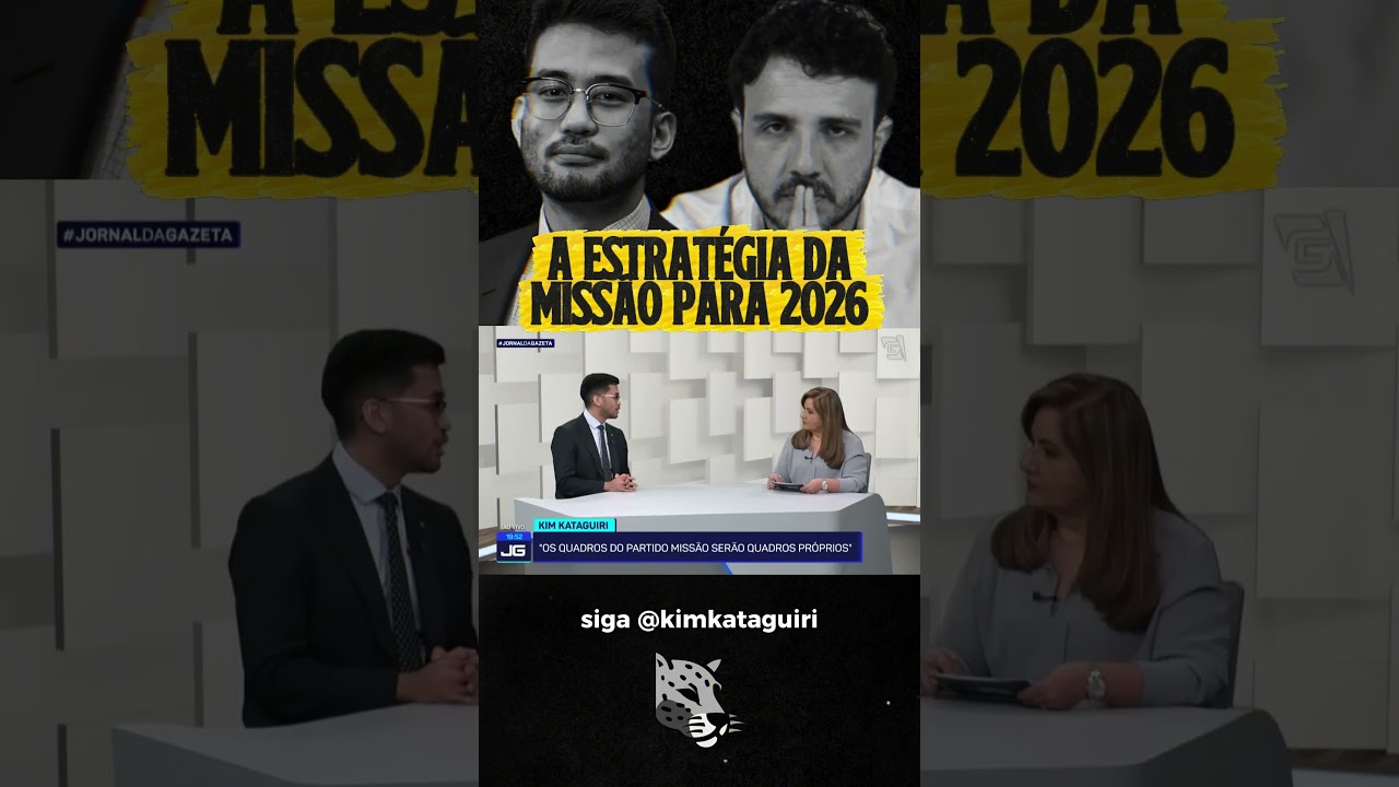 Kim kataguiri detalha a estratégia política visando as eleições de 2026 em novo vídeo