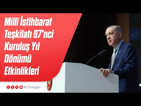 Millî İstihbarat Teşkilatı 97'nci Kuruluş Yıl Dönümü Etkinlikleri