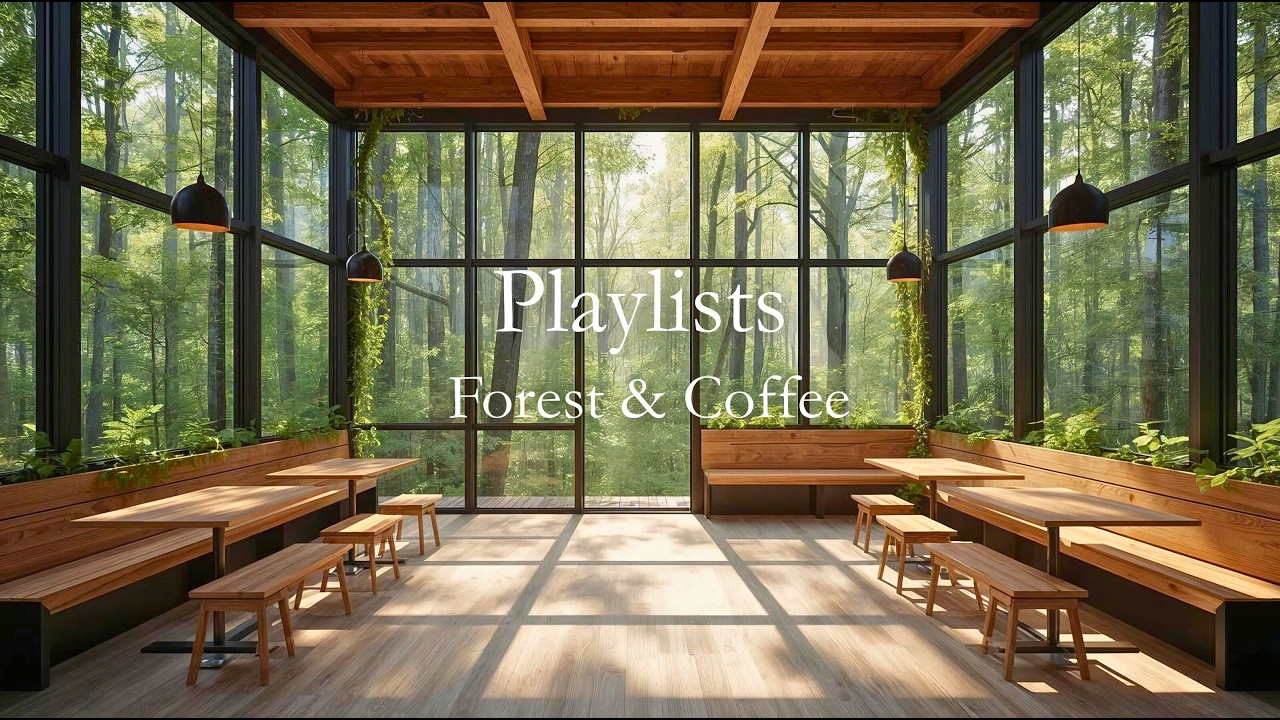 Playlists | Forest & Coffee | Lose Yourself in Nature with Piano Music | Study, work, relax