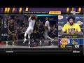 Anthony Davis Postgame Interview | Los Angeles Lakers beat Golden State Warriors 109-103