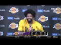 Anthony Davis Postgame Interview | Los Angeles Lakers beat Golden State Warriors 109-103
