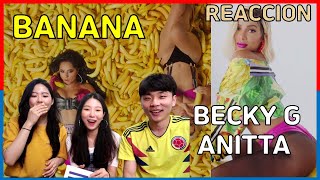 'BANANA' COREANOS REACCION  |  ANITTA BECKY G