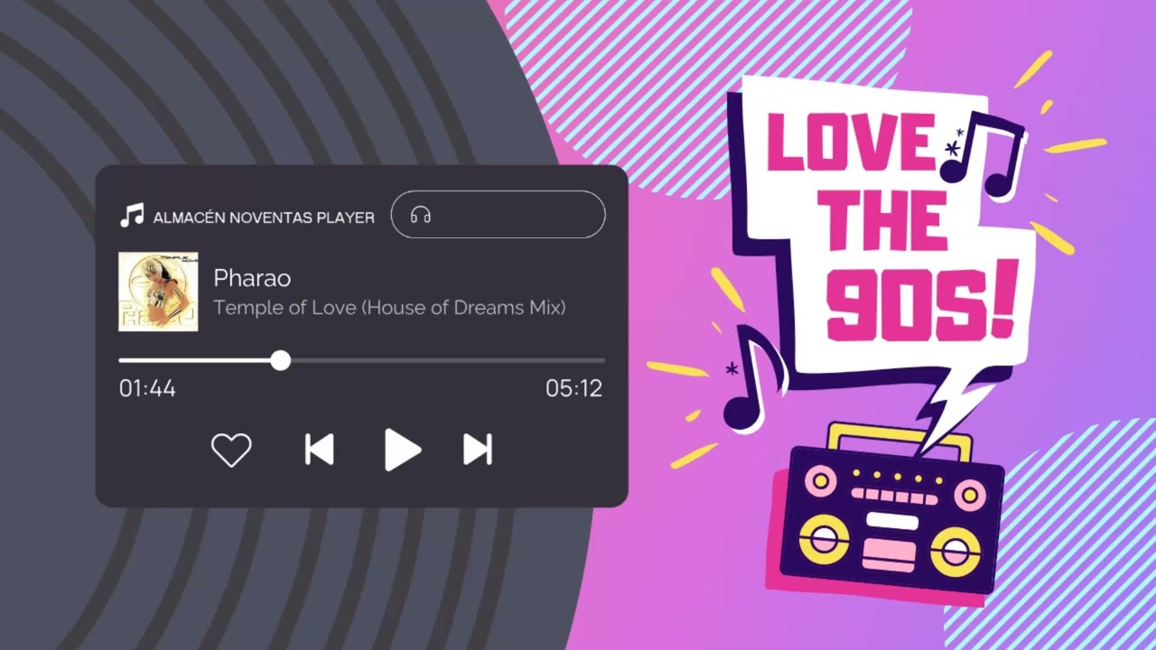 Pharao - Temple of Love (House Of Dreams Mix) 📻 1997