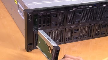 Lenovo ThinkSystem SR860 V2 removing a 2 5 inch hot swap drive