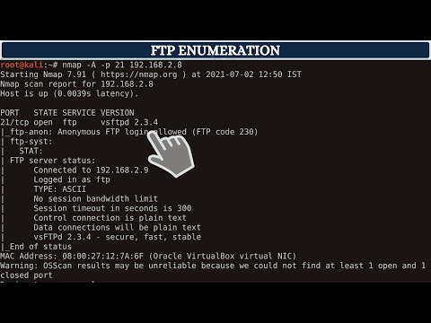 FTP Enumeration in Tamil - Nmap - FTP Enumeration | [ தமிழில் ]