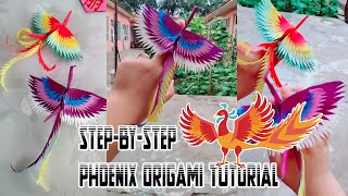 Elevate Your Paper Folding Skills: Crafting a Phoenix Origami 🦅 I Step-by-Step Guide