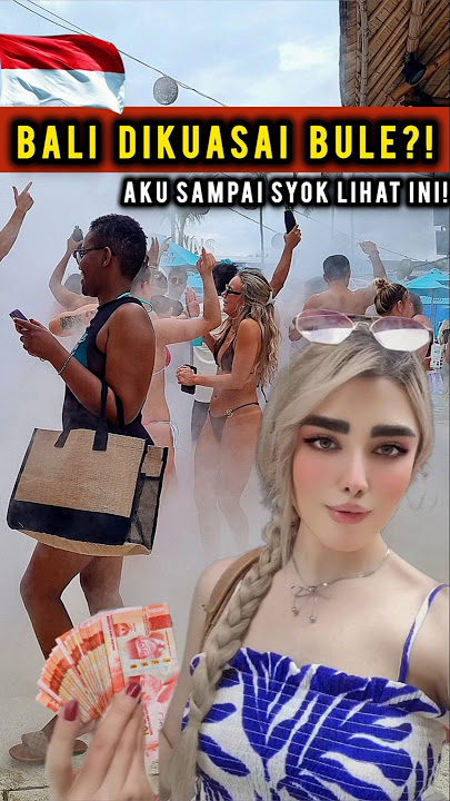 BALI DIKUASAI BULE⁉️Aku Sampai SYOK Lihat Party Gini‼️#bali #buledibali #indonesia #shortsviral