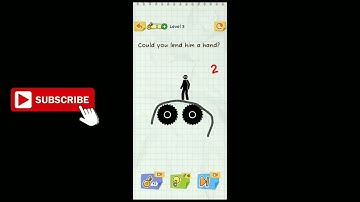 Draw 2 Save Stickman Puzzle New Update Level 3 Could you lend him a hand?