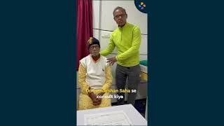 Hernia Patient Cured at 90 years age by Dr. Sankarshan Saha.
