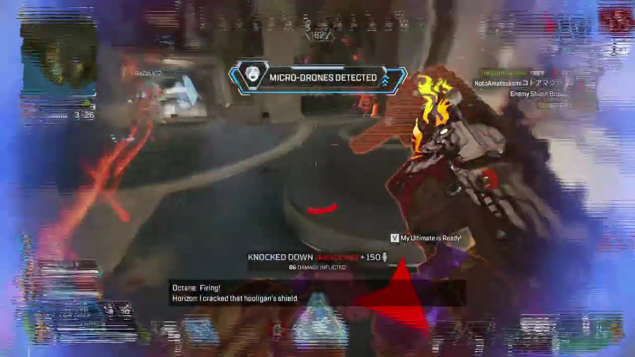 Apex Legends: Takeover - "Agressive bi*tch" - Octane Dark Streak Gameplay