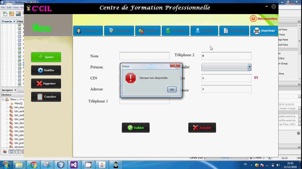 Tutoriel Java : centre de formation - YouTube