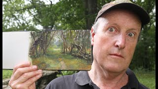 Painting a Weird Forest in Gouache