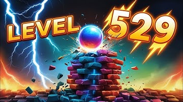 "🚀 Stack Ball Level 529 MASTERED! 💥 Watch the Epic Smash to Victory!"