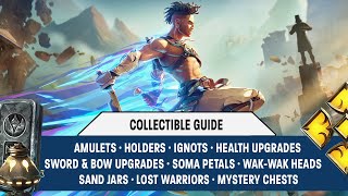 Prince of Persia: The Lost Crown Collectible Guide | ALL Ignots, Amulets, Soma Petals, Sand Jars etc