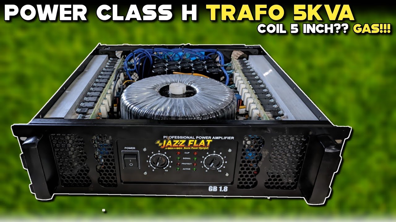 SPEAKER 18 COIL 5" KUAT?? REVIEW PESANAN POWER CLASS H 5KVA