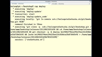 Using Capistrano - How to solve "3x password prompt" problem (Part 4)