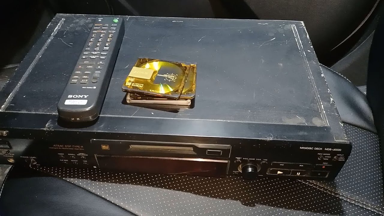 Мини дисковая дека "Sony MDS JE530" (Япония)