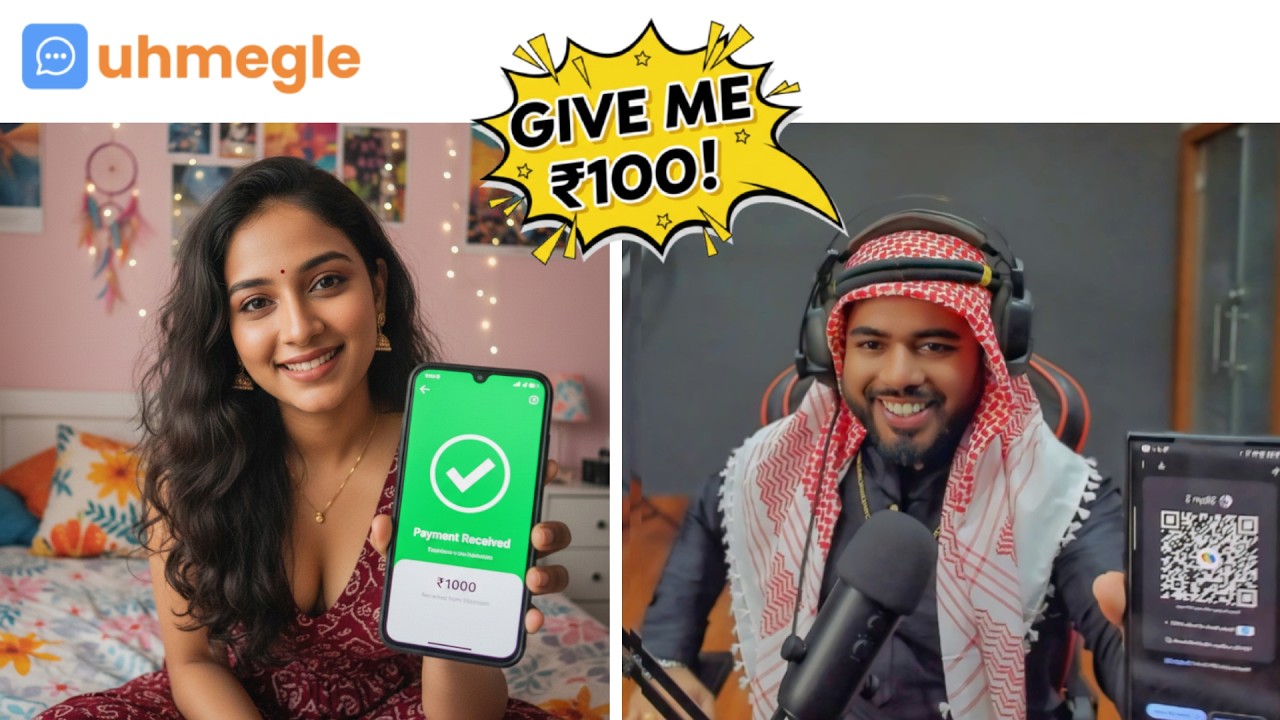 Asking Strangers for ₹100… Then Giving Them ₹1000 😭❤️ on Omegle | Uhmegle | OmeTV
