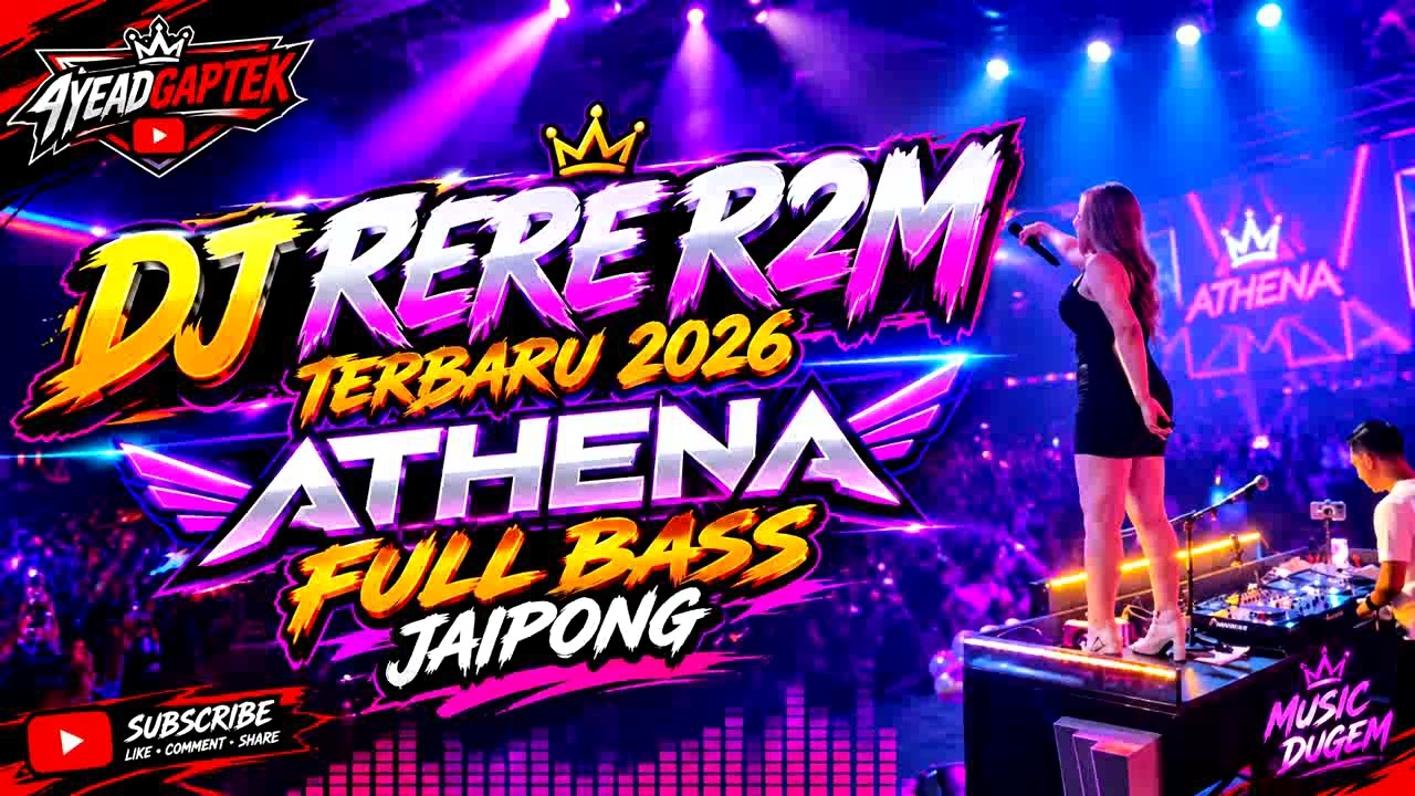 DJ RERE MONIQUE TERBARU 2026 | R2M JAIPONG KENDANG ATHENA BANJARMASIN MALAM MINGGU 19 SEPTEMBER