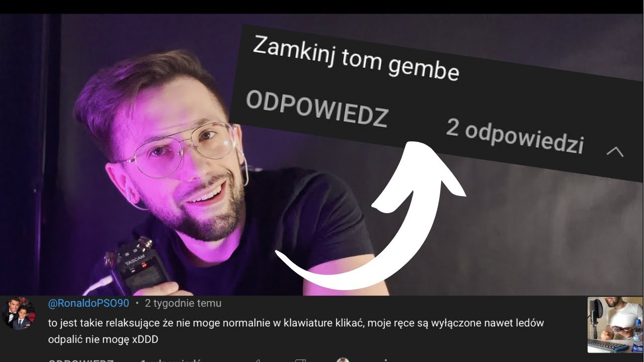 CZYTAM WASZE KOMENTARZE (i trochę się boję xd) | ASMR po polsku