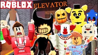 SCARY HALLOWEEN HORROR ELEVATOR IN ROBLOX! SCARY HALLOWEEN HORROR ELEVATOR IN ROBLOX!