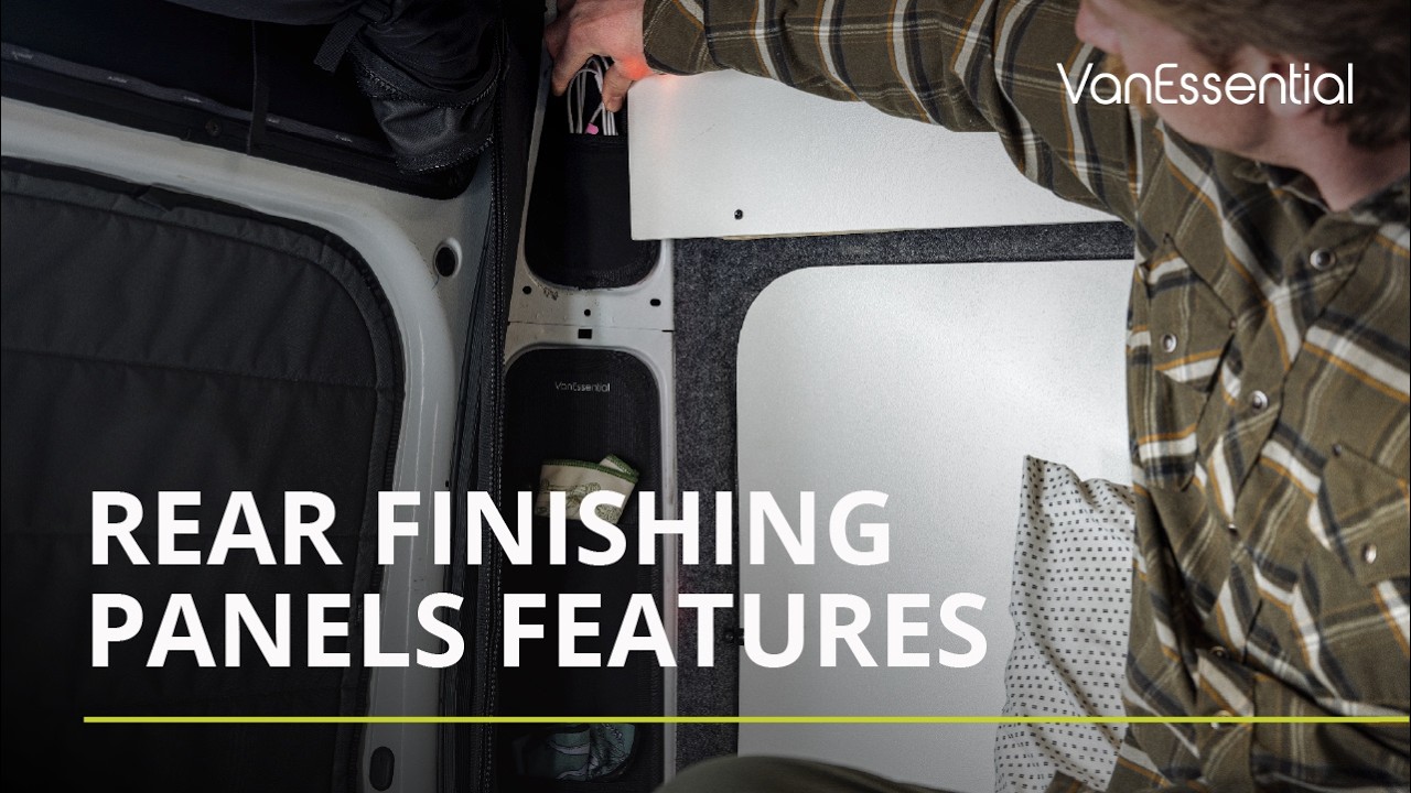 Promaster Rear Finishing Panel Features - VanEssential - YouTube