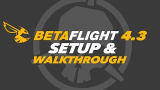 NEW Betaflight 4.3 - Full Setup & Walkthrough