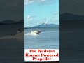 The Birdman - humanpoweredpropeller #amazing #satisfying #manmadeplane