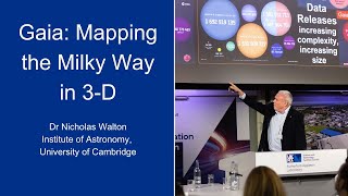 Gaia: Mapping the Milky Way in 3-D, Dr Nicholas Walton