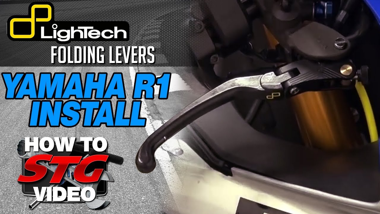REZO Black Adjustable Short Brake and Clutch Lever Set for Yamaha YZF-R1 04-08 