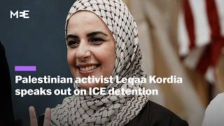 Palestinian activist Leqaa Kordia speaks out on ICE detention to ABC news