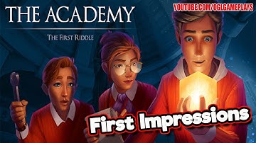The Academy: The First Riddle (By Snapbreak) Gameplay First Look (Android iOS)
