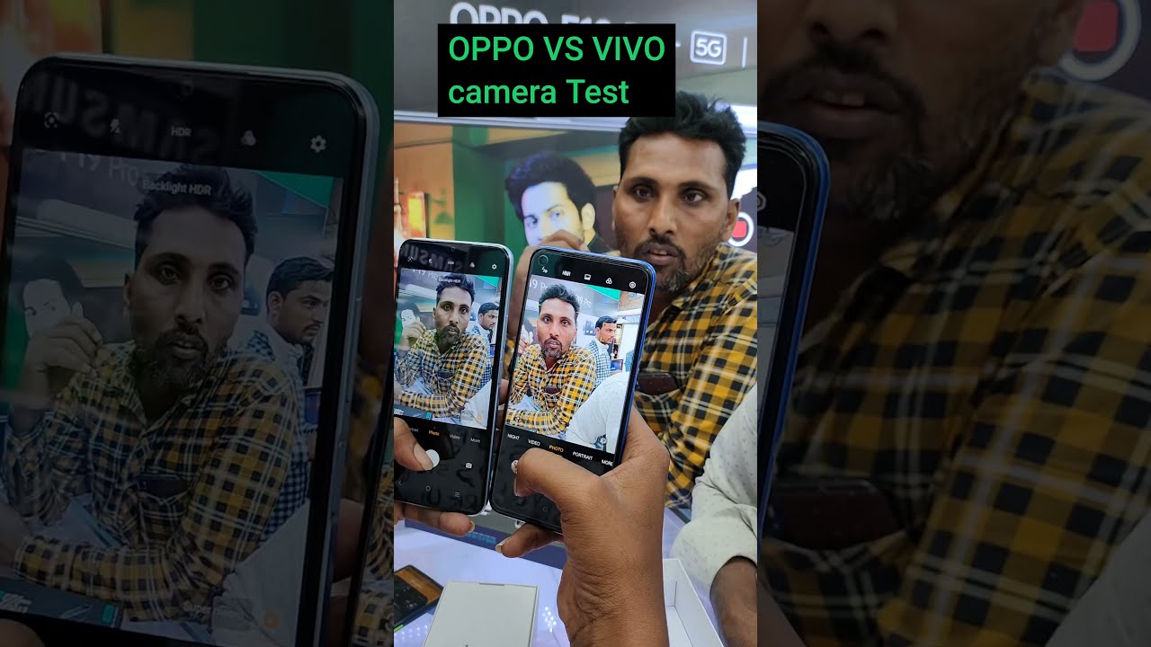 OPPO A55 vs VIVO Y21 Camera Test 