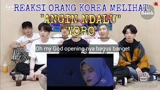 BTS REACTION TO ANGIN NDALU  WORO WIDYOWATI