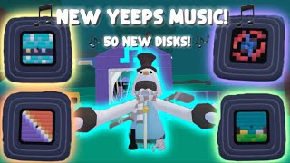 🎶 YEEPS HAS 50 NEW MUSIC DISKS! 🎶 | (Yeeps VR)