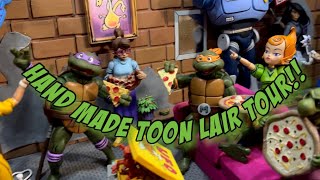 Finished Hand Made TMNT Toon Sewer Lair!!