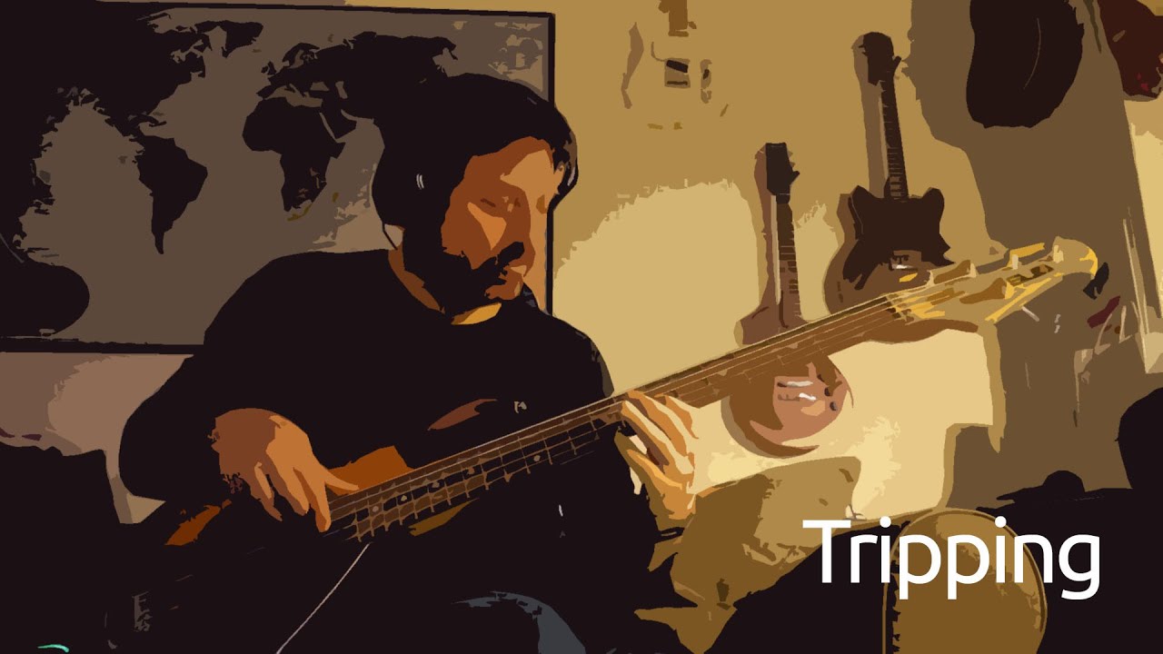 Robbie Williams - Tripping - Bass cover