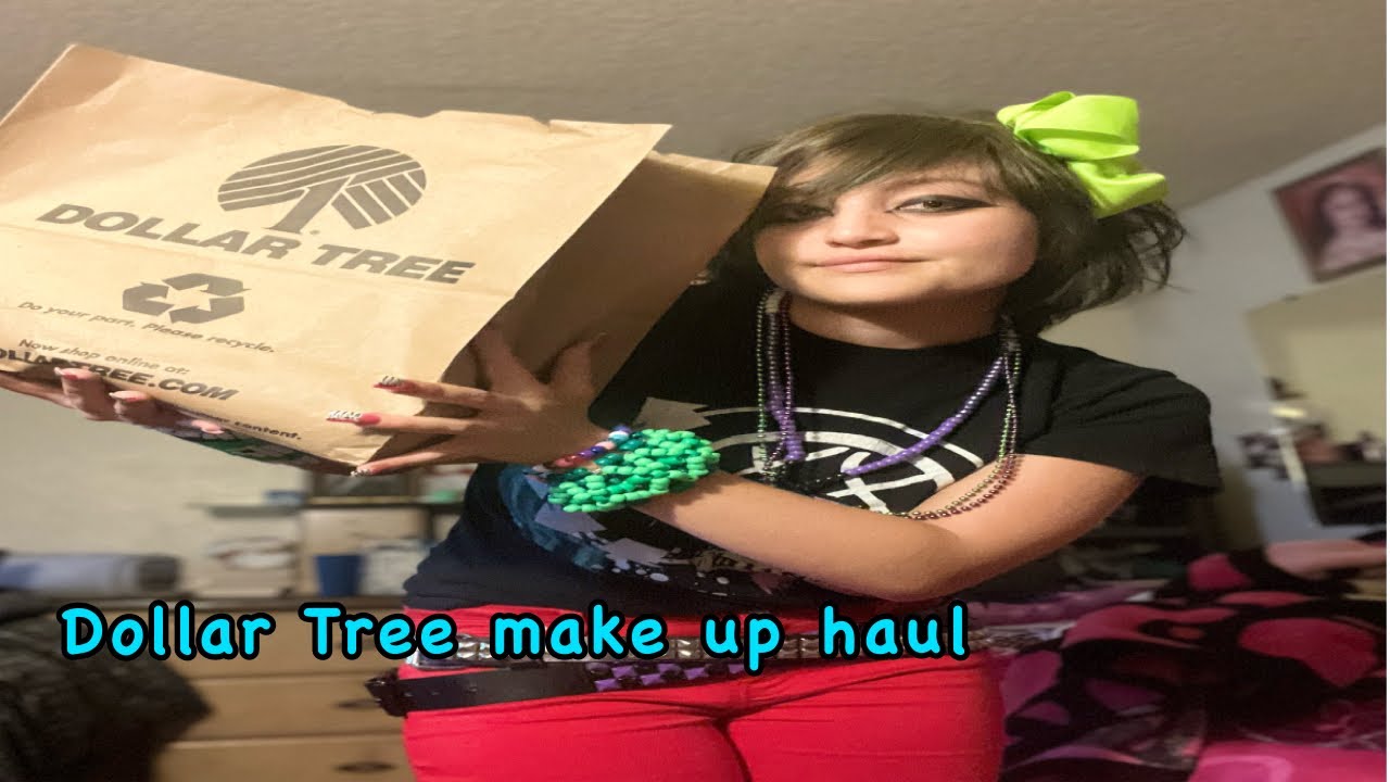 DOLLAR TREE MAKEUP !!
