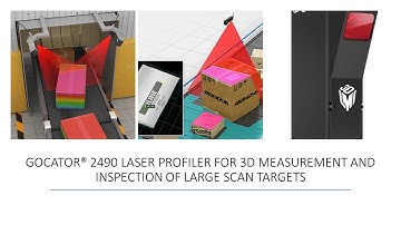Gocator G2490 for Large FOV and high resolution scanning