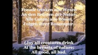 Download lagu Ode an die Freude - Song Of Joy (with German lyrics & English translation)