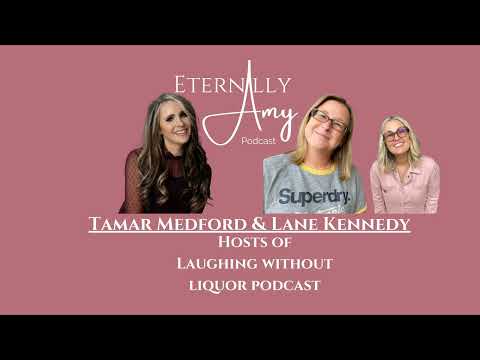 Tamar Medford and Lane Kennedy of Laughing Without Liquor Podcast