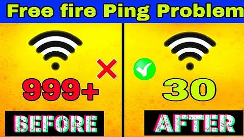 Free Fire Ping Problem 100% Fixed | Reduce High Ping & Network Problem Free Fire ⚡"
