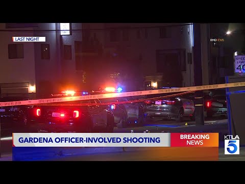 Man who opened fire at officers killed during traffic stop in Gardena