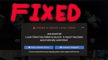 Lunar Client Java Launch Fail FIX!!! Mac & Windows