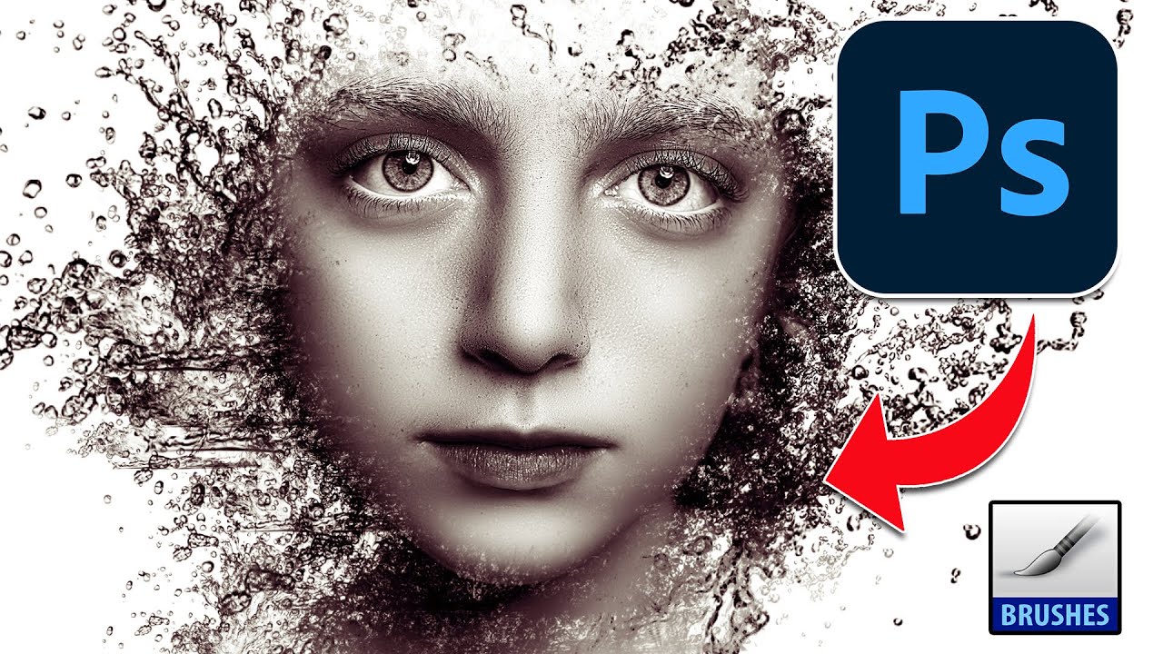 Dispersion Effect: Photoshop Tutorial/How to create dispersion effect in Photoshop Brush Download