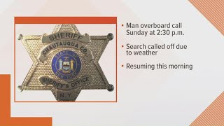 Search For Man Overboard In Chautauqua County