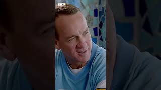 Lance Alworth reveals to Peyton how manny he passes he dropped  in his career 😯 | #shorts