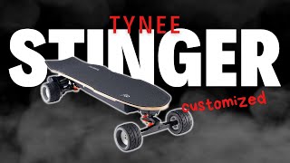 TYNEE STINGER CUSTOMIZED | ESK8 | POKEC [4K] [SUBTITLES]