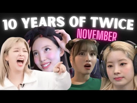 TWICE things that happened in NOVEMBER